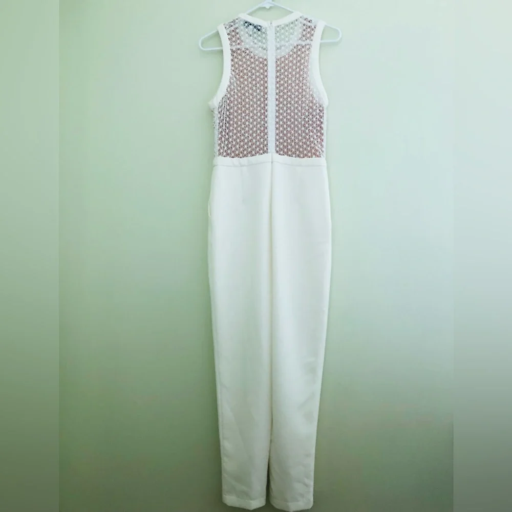 Adelyn Rae White Woman’s Jumpsuit - Picture 6 of 10